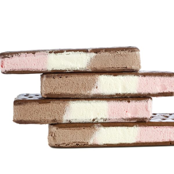 Neapolitan ice cream bars